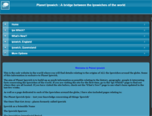 Tablet Screenshot of planetipswich.com